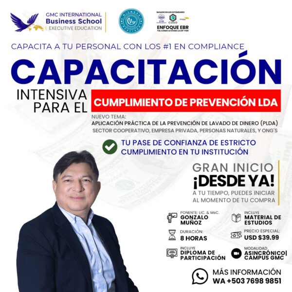 SEMINARIO TALLER: Aplicación Práctica de la Prevención de Lavado de Dinero y Activos (LDA)