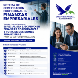 SISTEMA DE CERTIFICACIÓN PROFESIONAL EN FINANZAS EMPRESARIALES