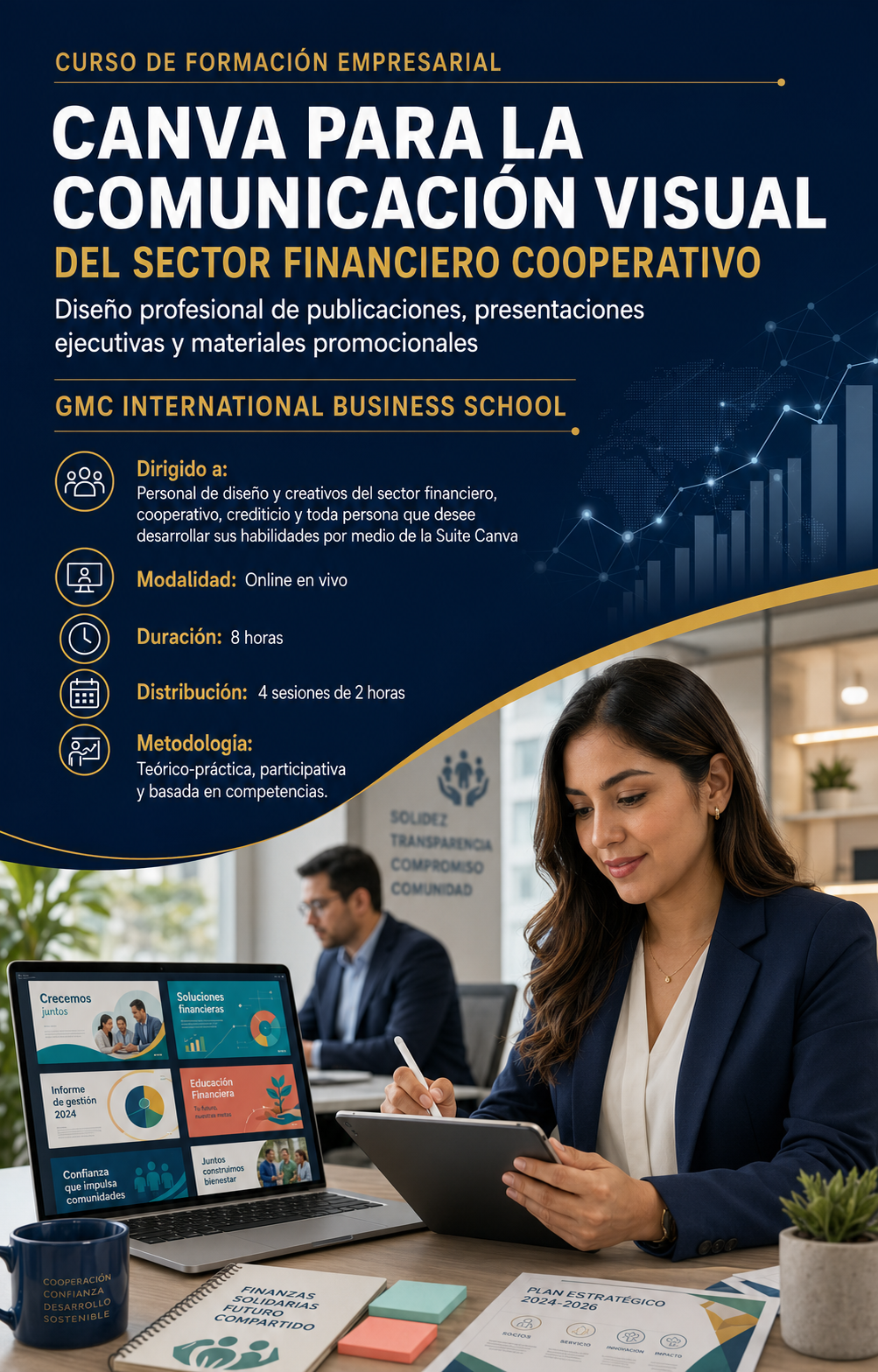 Canva para la Comunicación Visual del Sector Financiero Cooperativo