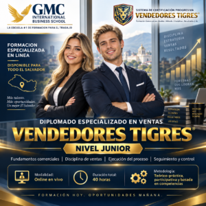Diplomado en Ventas Vendedores Tigres® Nivel Junior
