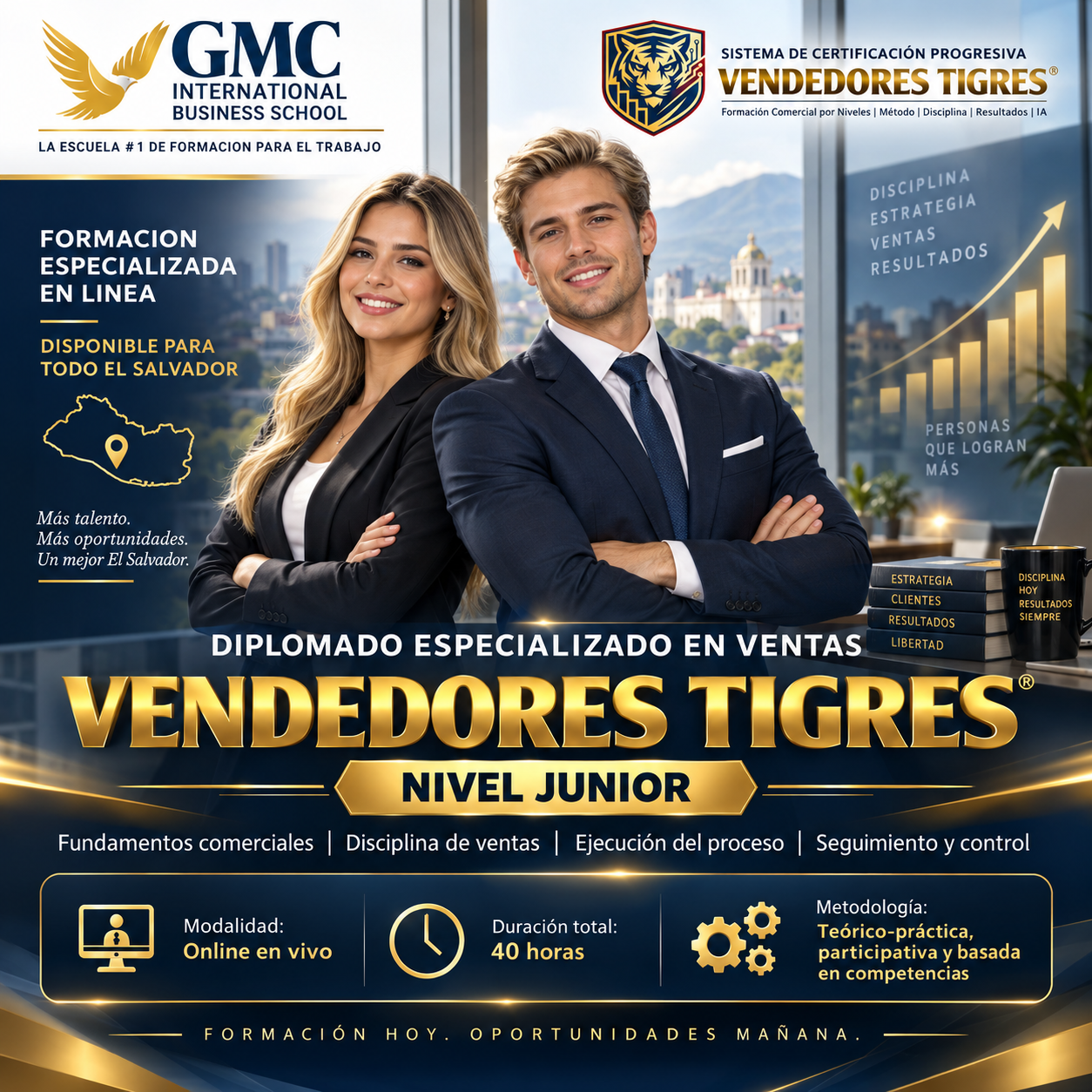 Diplomado en Ventas Vendedores Tigres® Nivel Junior