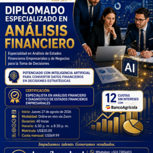 ESPECIALIZACIÓN EN ANÁLISIS FINANCIERO